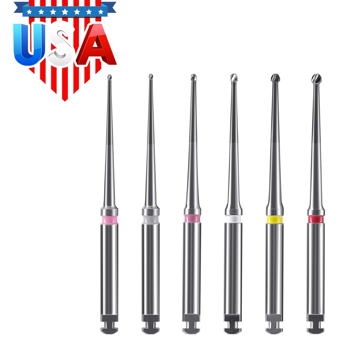 Dental Microscope Endo Tungsten Carbide Bur RA 31/34MM Low Speed Long Neck Drill
