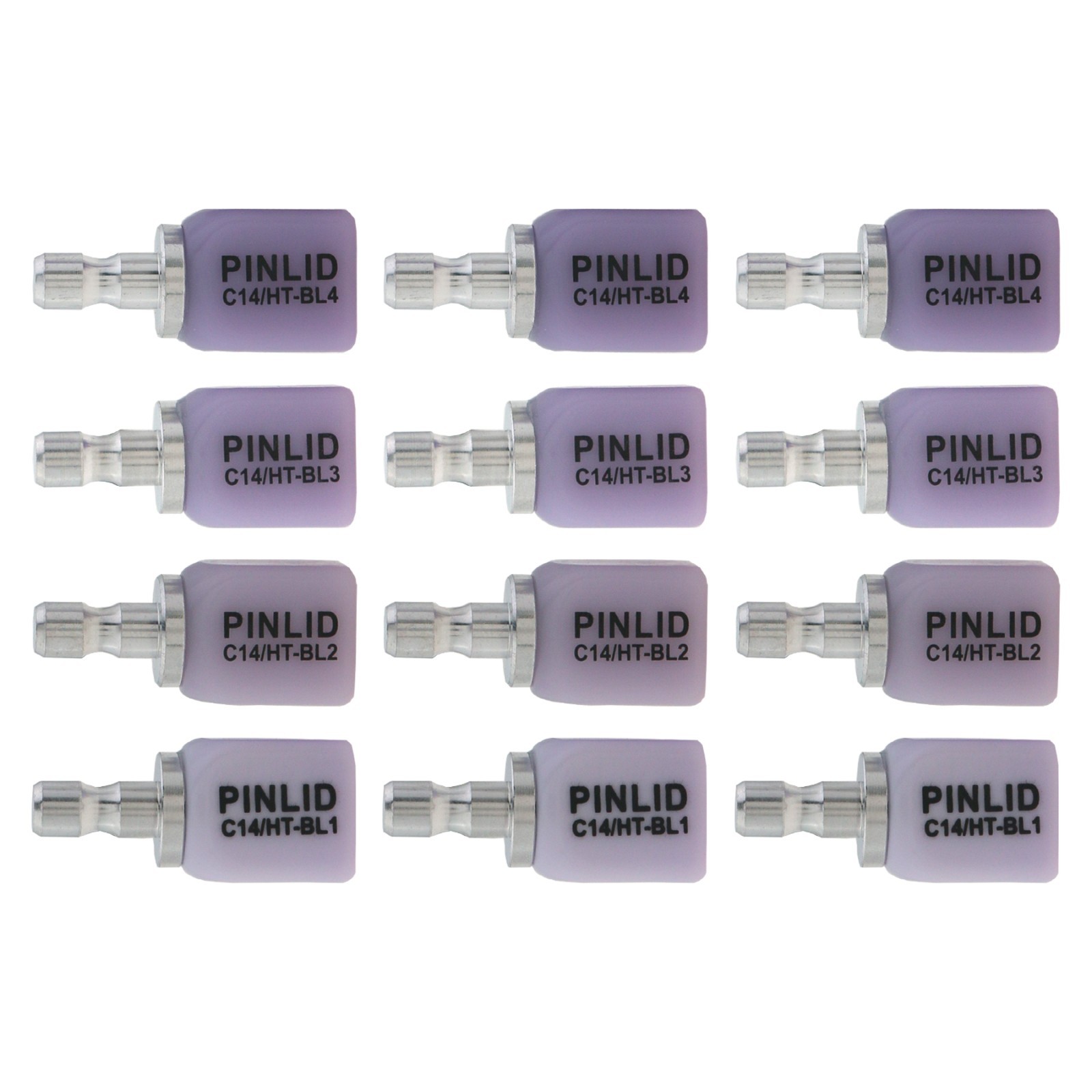 US C14 HT Dental Lithium Disilicate Blocks Emax CAD/CAM Milling CEREC Blocks