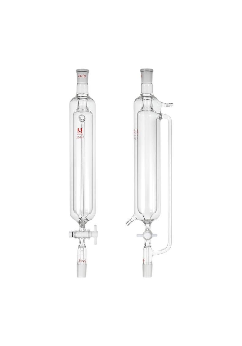 Chemistry Lab Double-Jacketed Funnel 25ml-1000ml Constant Pressure Supply