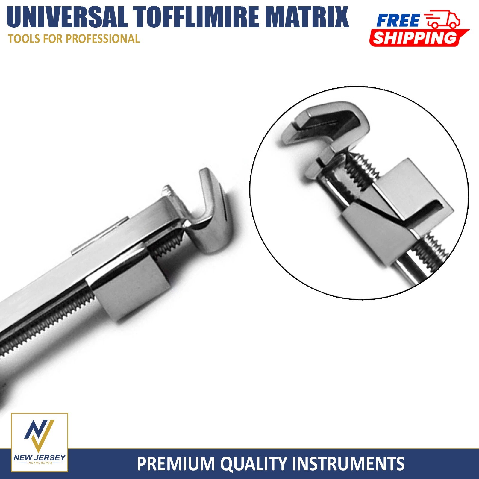 Dental Tofflemire Matrix Band Holder Universal Retainer Surgical Restorative Lab