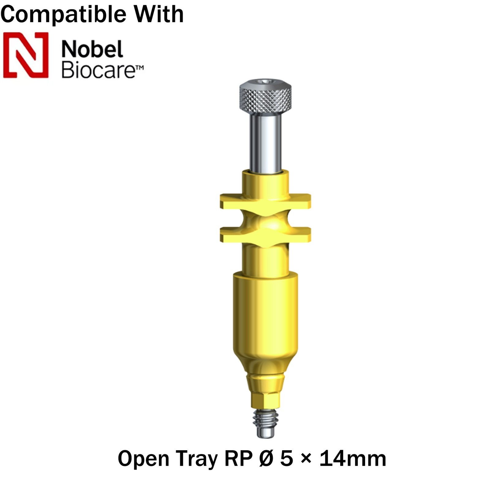 Dental Impression Transfer Coping Open Closed Tray Analog NP RP fit Nobel Active