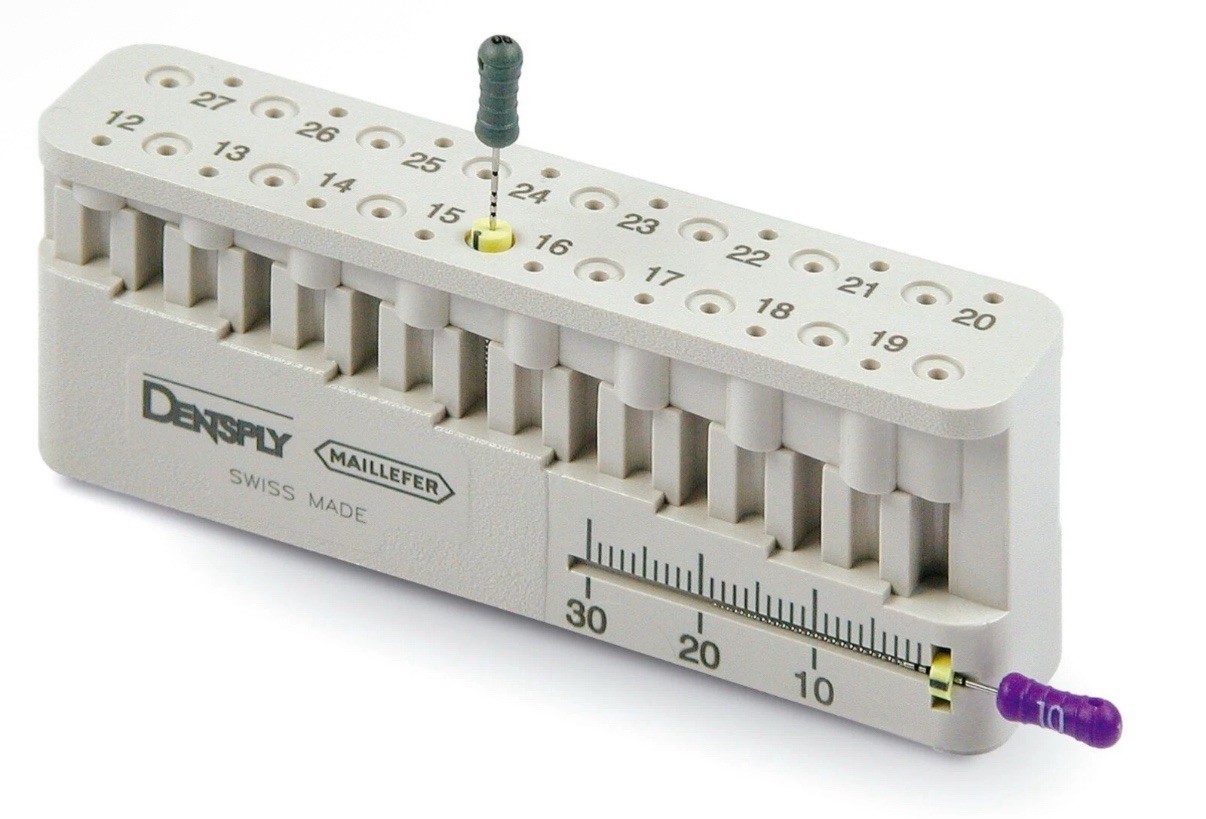 DENTSPLY MINI-ENDO-BLOC, Endo Measuring Block OEM Endodoncia Regla Block