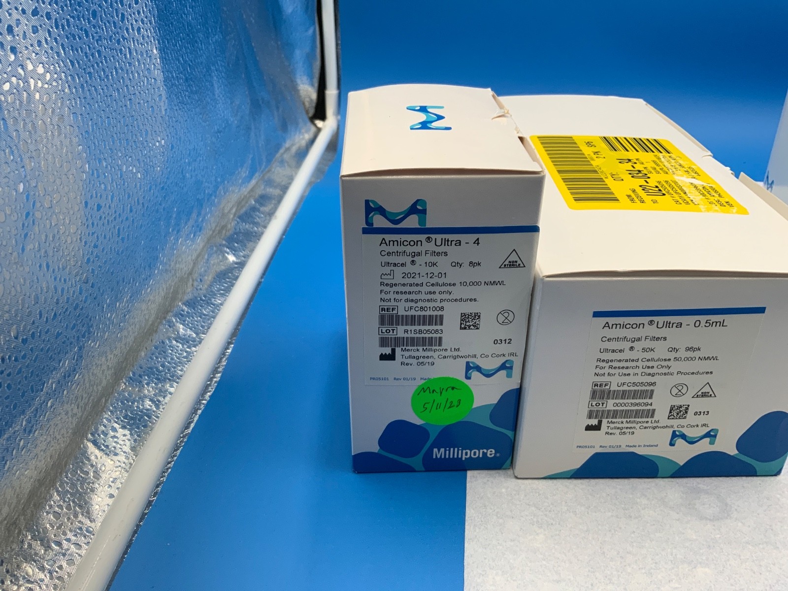 Amicon Ultra Centrifugal Filters 10 kD 50 100 4 ml 15 ml