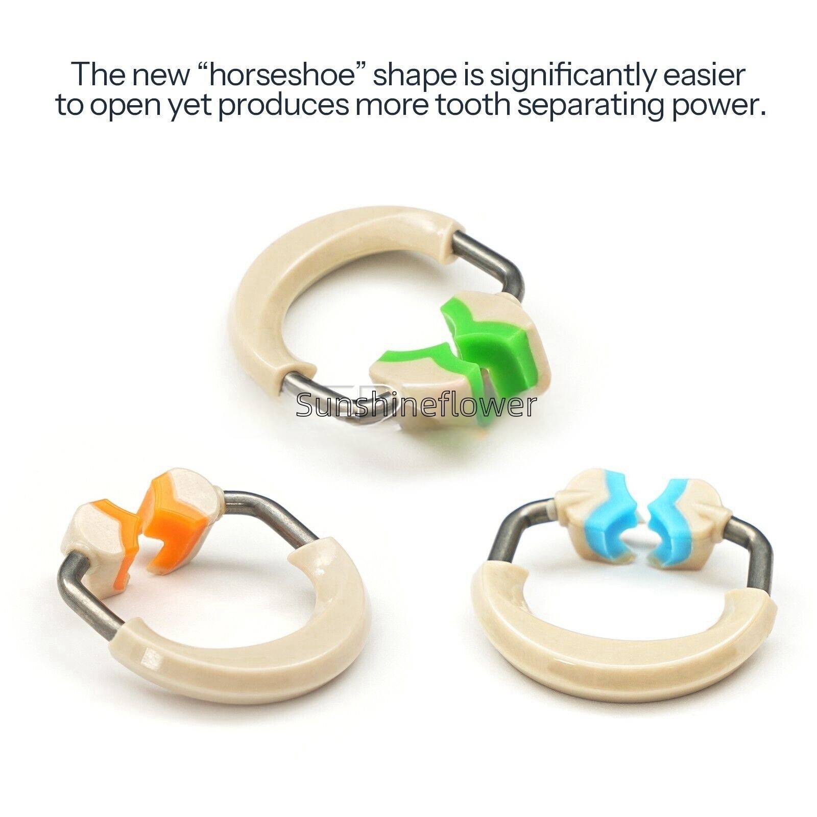 Dental Matrix Bands Ring Sectional Matrice Clamp Fit Garrison Palodent V3 System