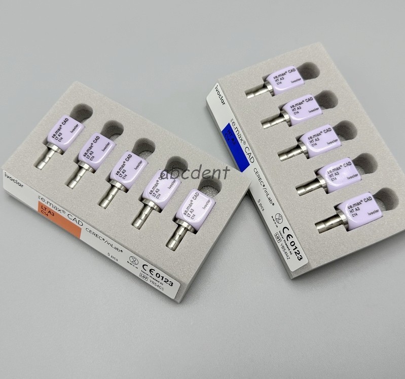 Dental Class Ceramic Blocks Cube Veneer LT HT A1 A2 A3 IPS C14 Emax CAD CEREC