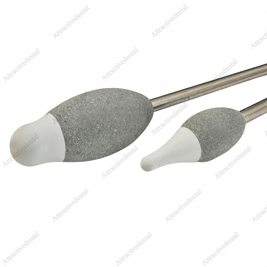 Dental Zirconia Contouring Kit Pre-sintered Zirconia Shaping Burs Polisher Tool