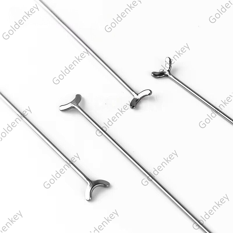 Dental Ball Retainer J Clasp Oblique Clasps Bars 0.8/0.9/1.0 Y-Type Fit Scheu