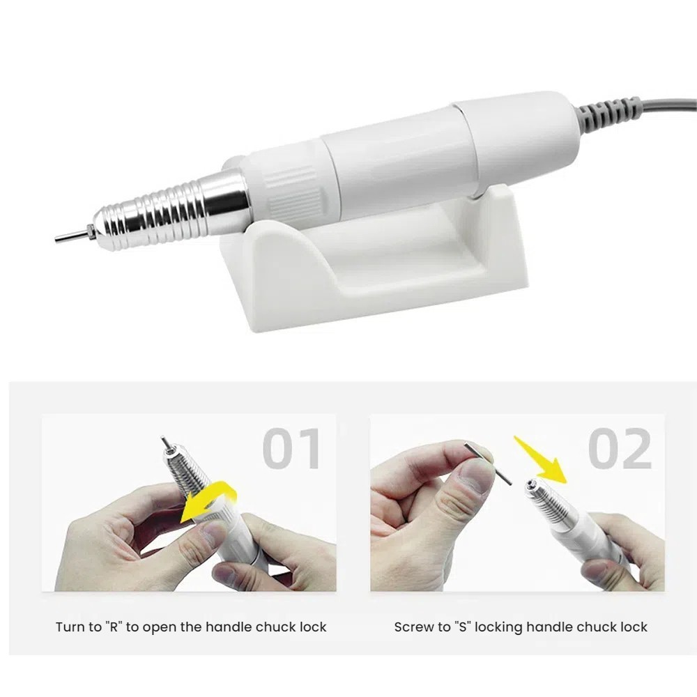 Dental Lab Electric Micromotor Grinding Machine 35000rpm Carving Polisher 2.35mm