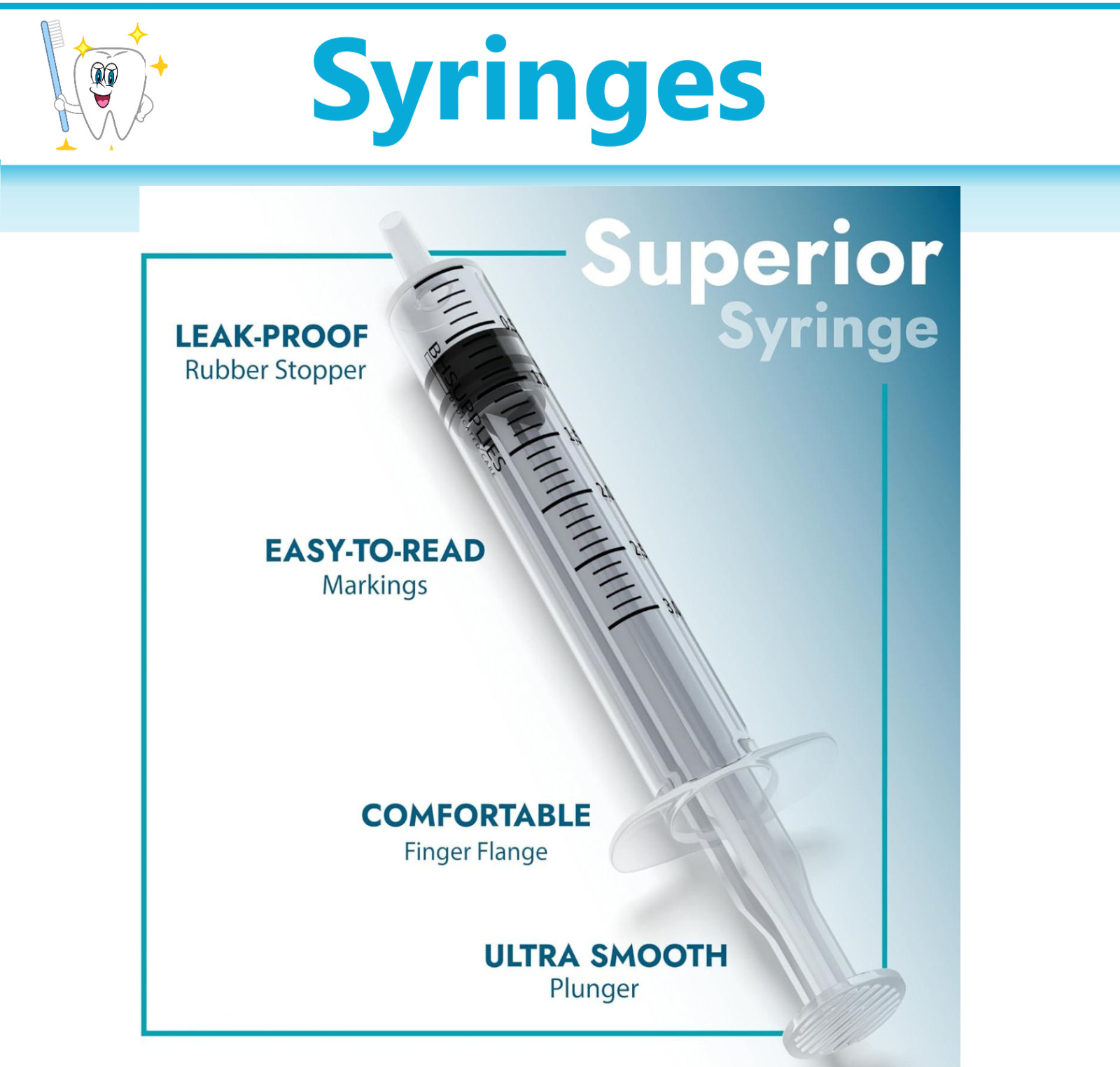 1ml / 1cc Syringe (No Needle) Luer-Lock Syringes or Luer Slip Syringe 1cc/ml