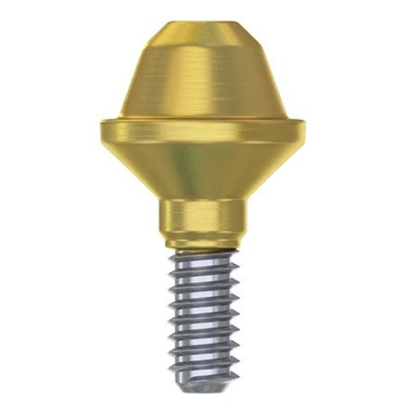 1x Set Dental Straight Multi Unit 1.6 RP Int Hex 2.42 PEEK Scan Body Titanium