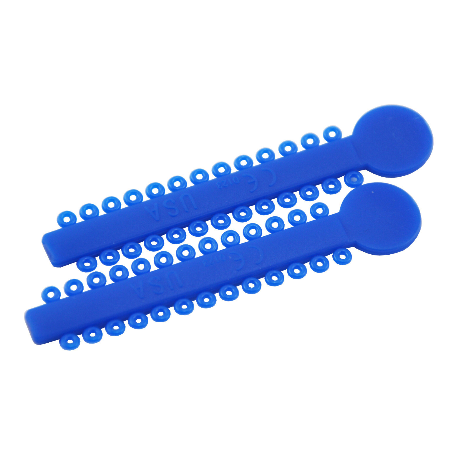 1040pcs Dental Orthodontic Ligature Ties Braces Elastic Rubber Bands Mixed Color