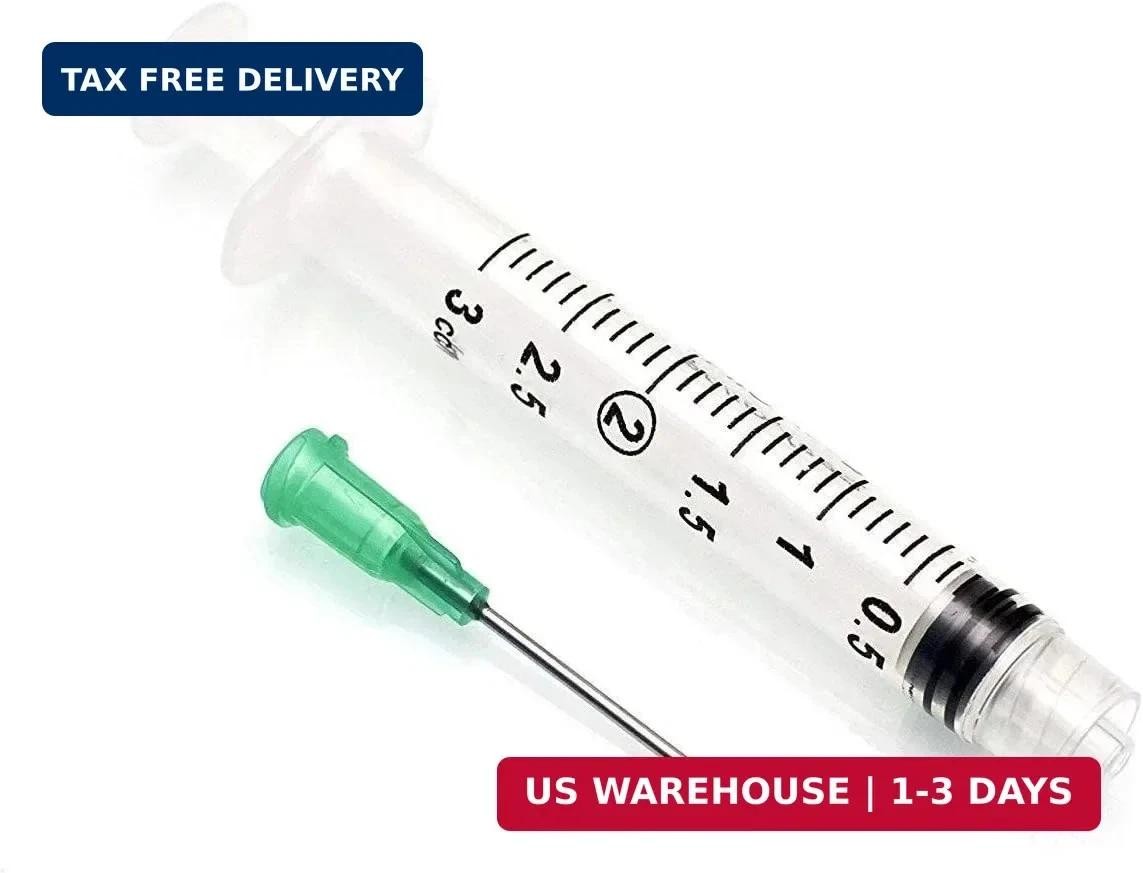 52 Pcs – 3ml 5ml 10ml 20ml Syringes with 14ga, 20ga,21ga, 23ga Blunt Tip Needles