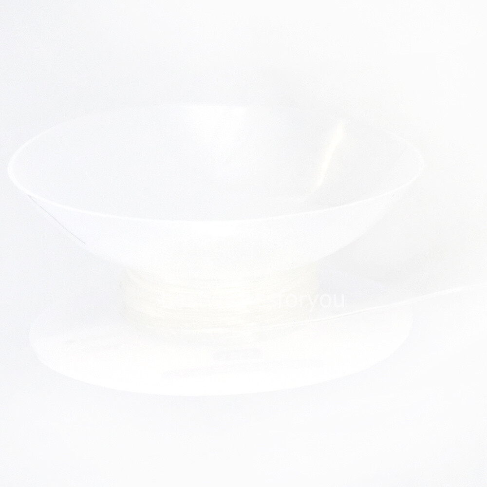 Dental Orthodontic Solid Elastic Thread Traction Pulling 020 025 030 Transparent