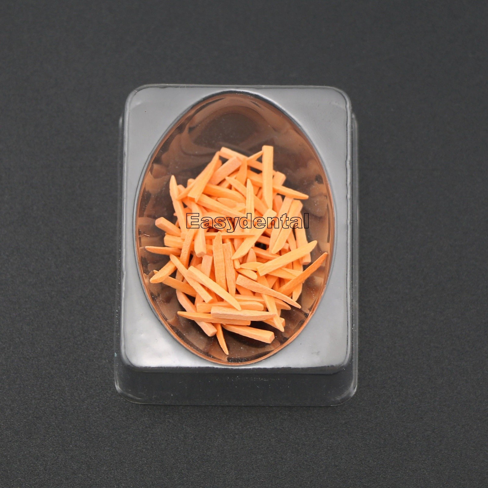 100 Pcs/Box Dental Fixing Wooden Wedges Disposable Contoured Matrices Wedge 11mm