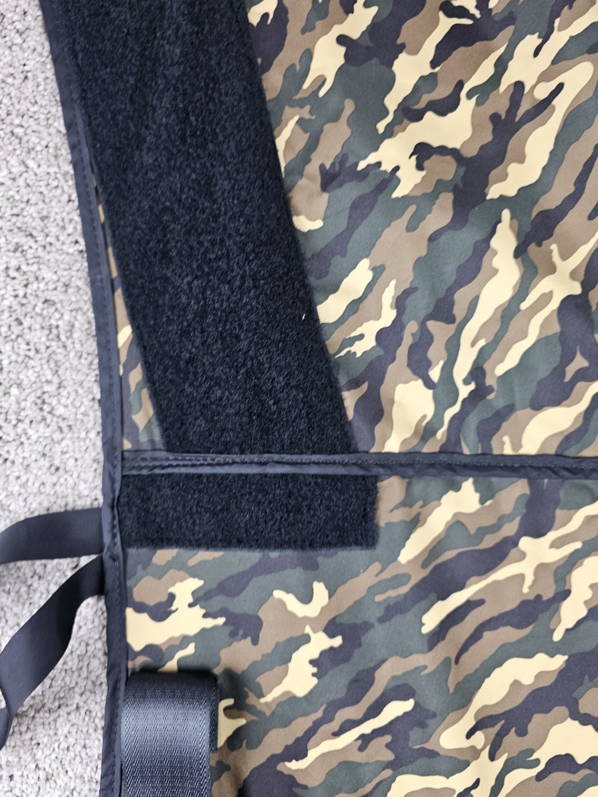 Xenolite No Lead Camo Skirt Apron Mens 2XL Customized “Big Daddy” Serial 21890