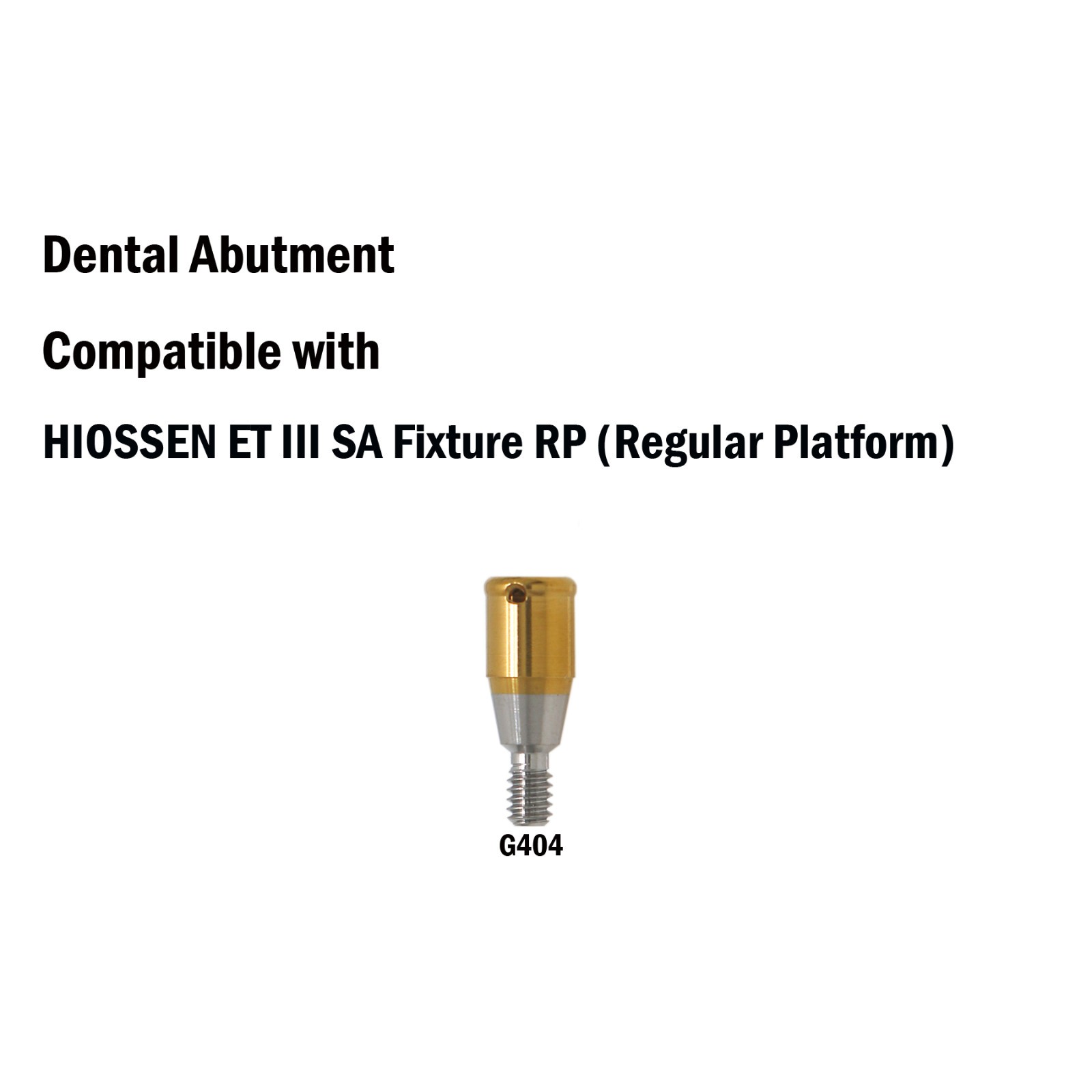 Dental Locator Abutment Attachment for Osstem Hiossen Mini Regular GH1/2/3/4/5/6