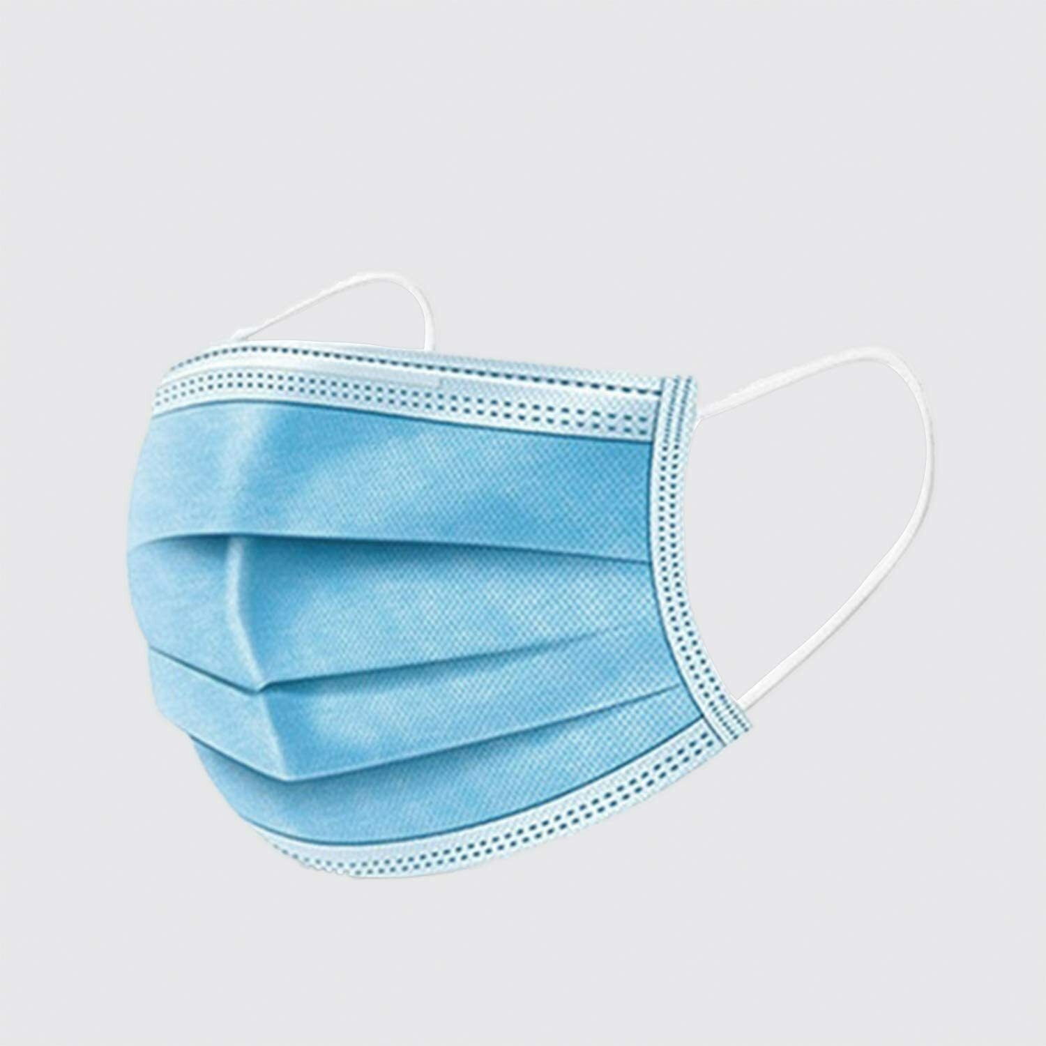 50 Face Mask Mouth Cover Surgical Dental Disposable 3-PLY Ear loop