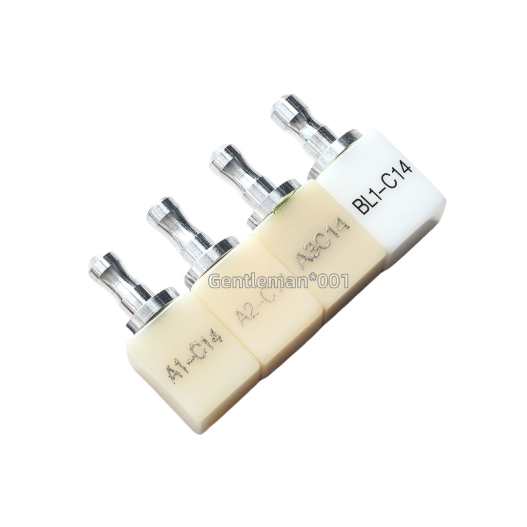 Sirona MCXL Dental PMMA Blocks Disk C14 Block Cerec Bleached A1/2/3/BL1 5pcs/Box