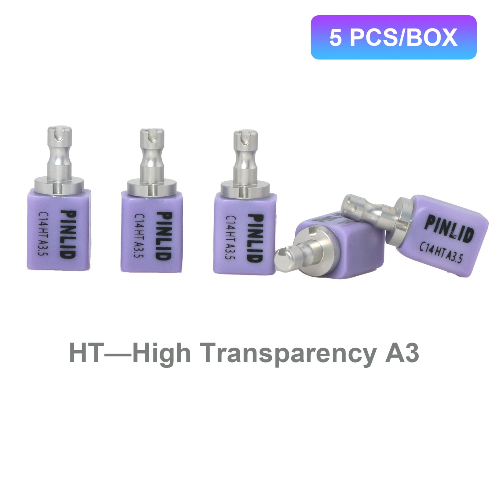 US C14 Glass Ceramic Lithium Disilicate Blocks HT/LT A1-C2 for CEREC Emax 637MPa