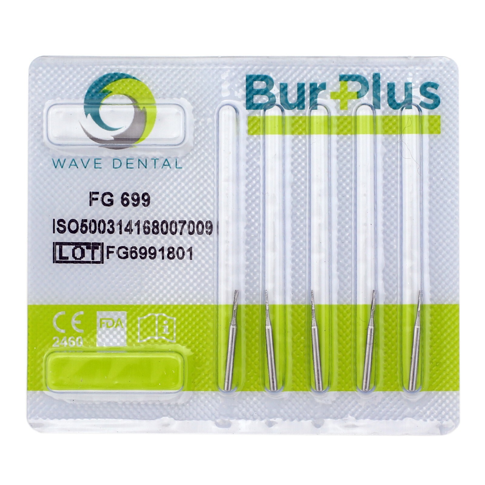 Wave Dental Tungsten Carbide Bur 699 699L 701 701L 702 702L FG High Speed Burr