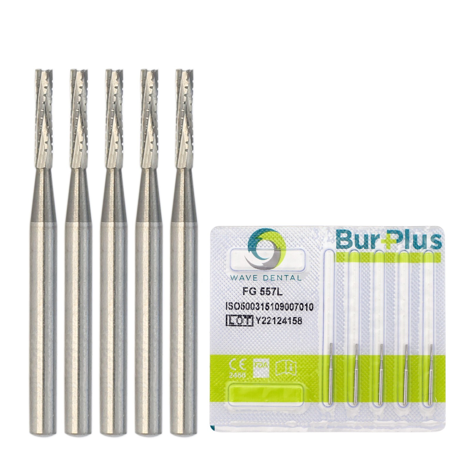 Wave Dental Burs FG 330 557 4 6 Carbide Burr Friction Grip Round Pear High Speed