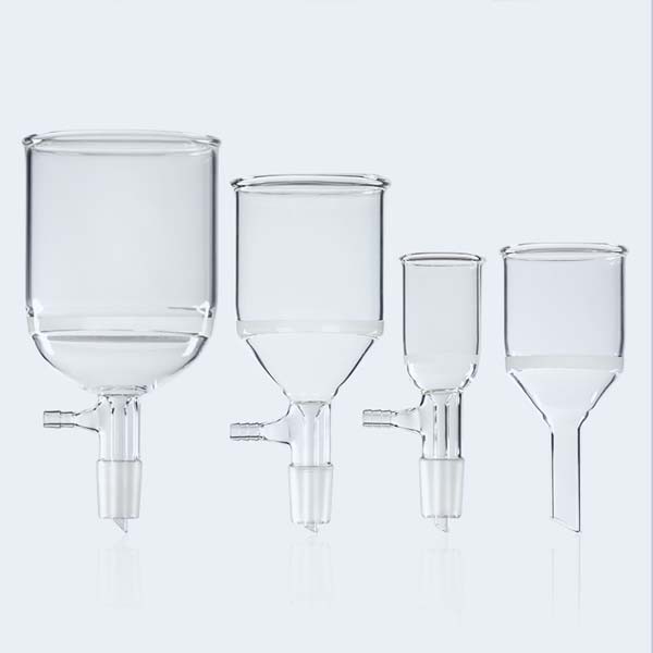30ml – 2000ml Glass Porous Filters Funnel Sand Core Filter Suction Funnels ca