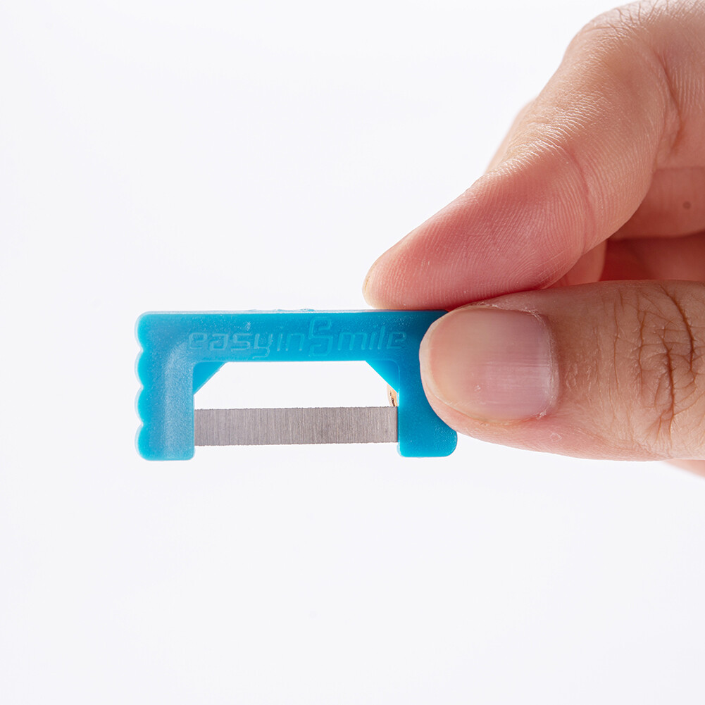 Orthodoncia Dental IPR IR Polish Strips Interproximal Reduction Serrated Saw Tip