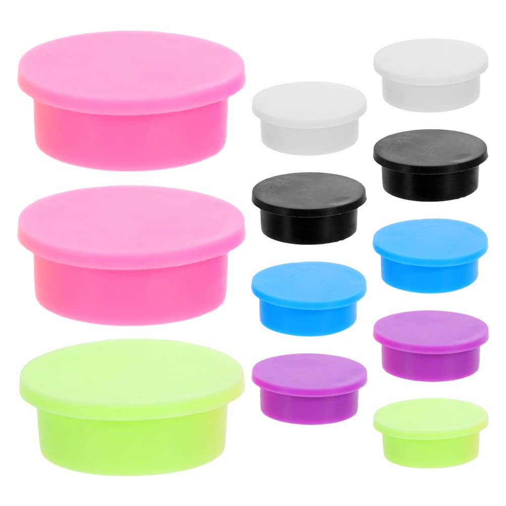 12 Pcs Injection Bottle Protective Cap Glass Vial Covers Dustproof Caps