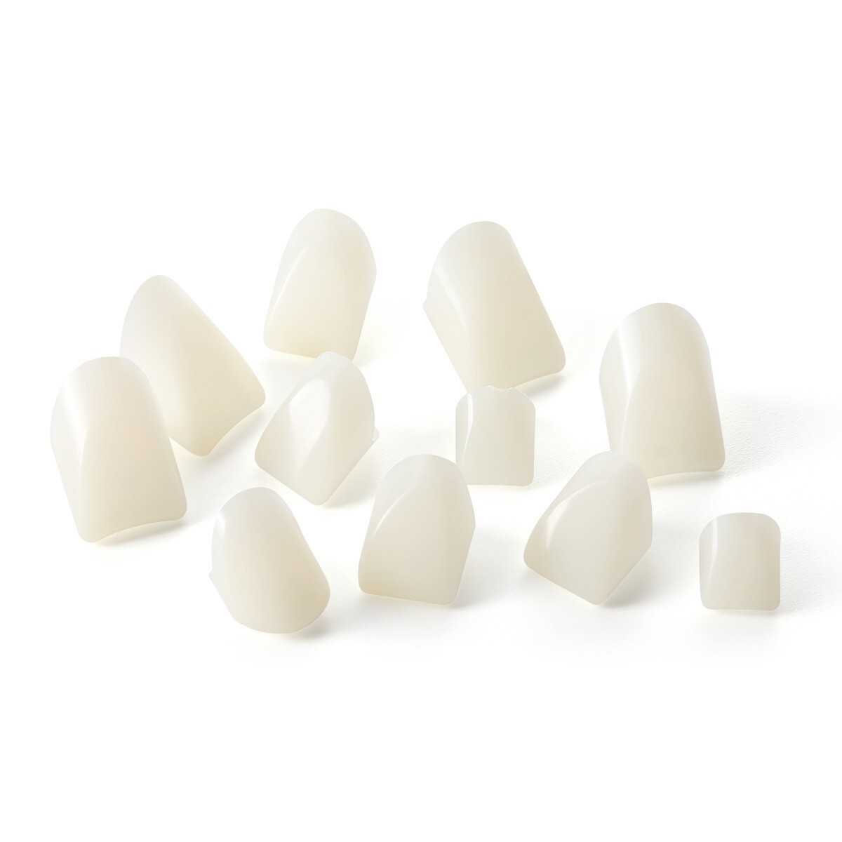 Dental Resin Anterior/Posterior Temporary Porcelain Tooth Crown Veneers Repair
