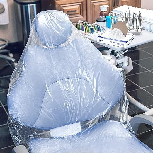 200PCS/Box JMU Dental Unit Chair Cover Half Chair Cover Large Size 32″ x 32″