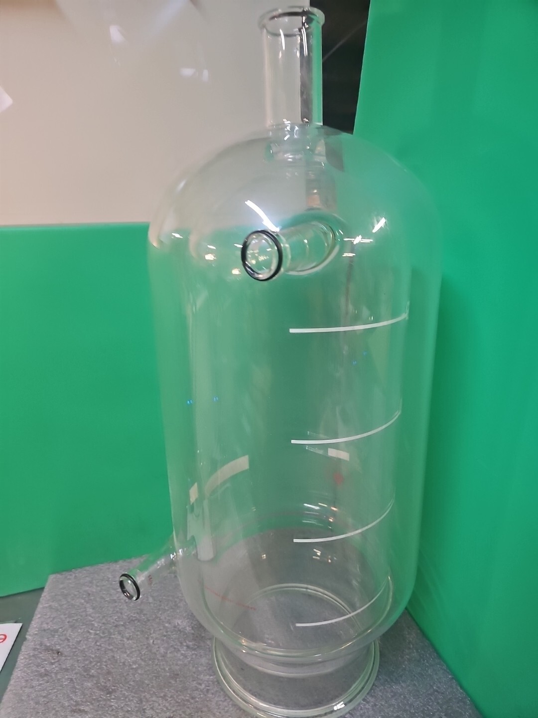 ACE GLASS 20L Jacketed Process Reaction Vessel | 5 Psi Max Pressure Reactor