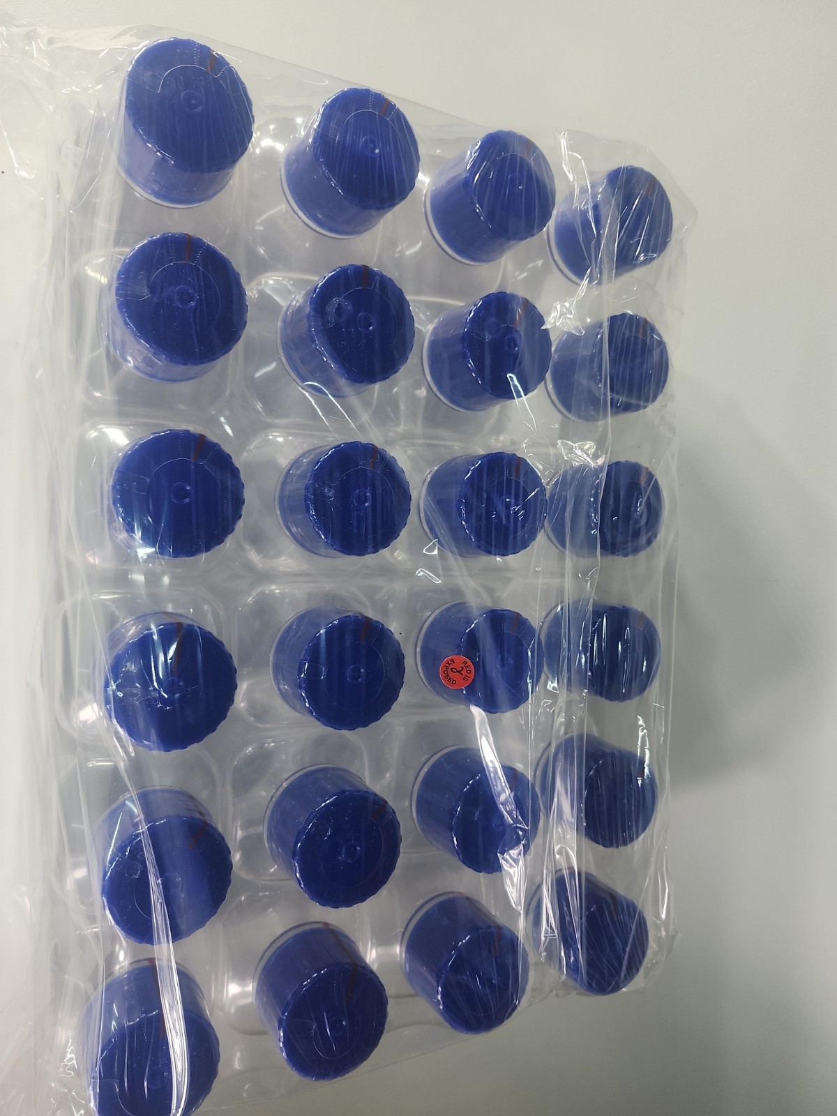 Brand New 250mL Square PETG Media Bottles With Lids Clear 24 Per Case