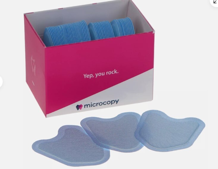 Microcopy Dental NeoDrys Large Blue Saliva Control 50/BX DYL Cotton Roll replace