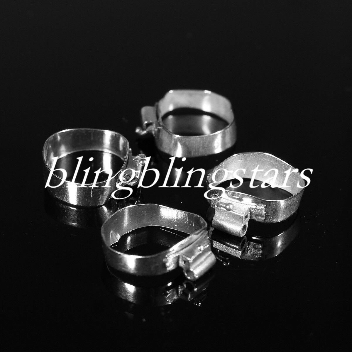 1 Pack 4 Pcs Dental Orthodontic Prewelded Band Roth 022 1st Molar #29-#43+ U2/L1