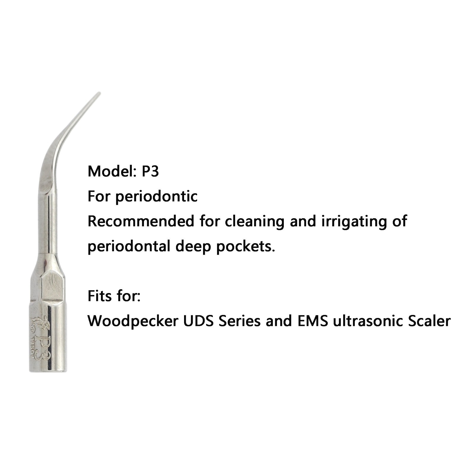 Woodpecker Dental Ultrasonic Scaler Tips Perio Endo for EMS Acteon Satelec NSK