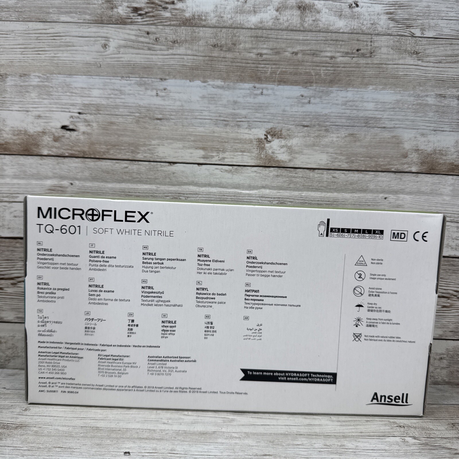 MicroFlex Soft White Nitrile Exam Size: X-Small TQ-601-XS *10-BOX CASE*See Date*
