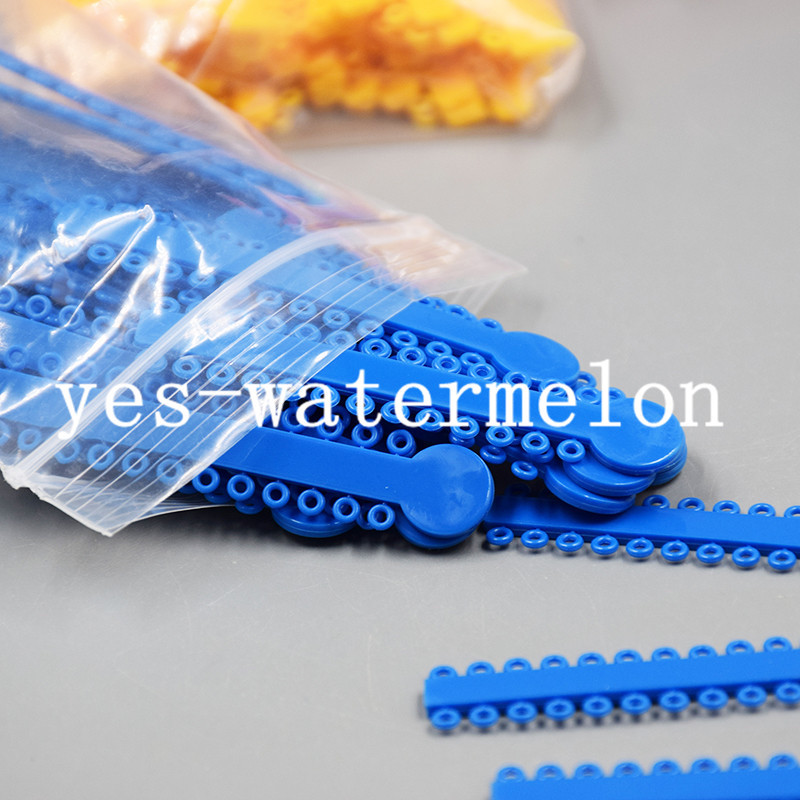 1040/ Dental Ortho Elastomeric Ligature Tie Elastics Rubber Bands Brace O-Ring