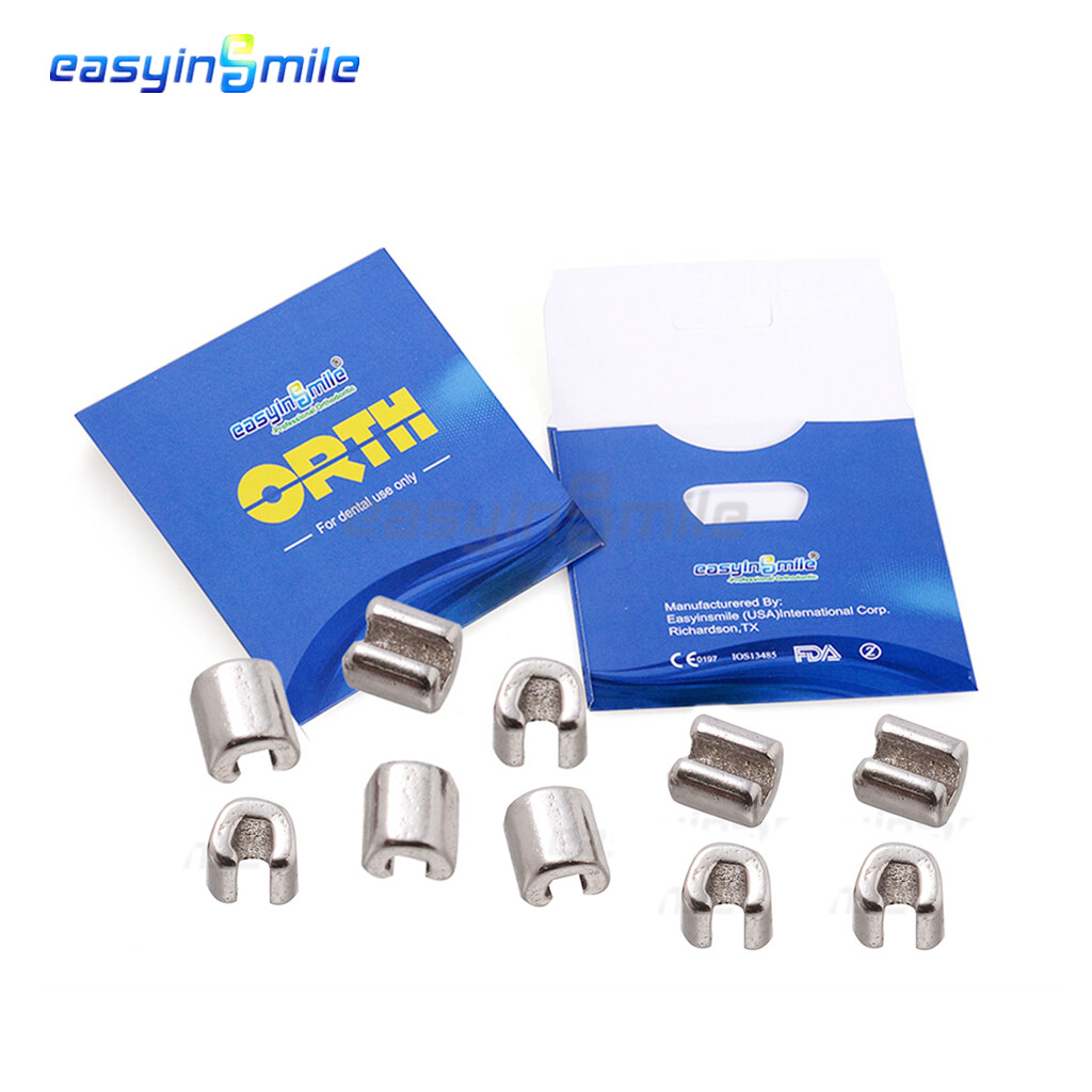 Easyinsmile Dental Orthodontic Crimpable Hook Stops Ortho Stainless Steel Stops