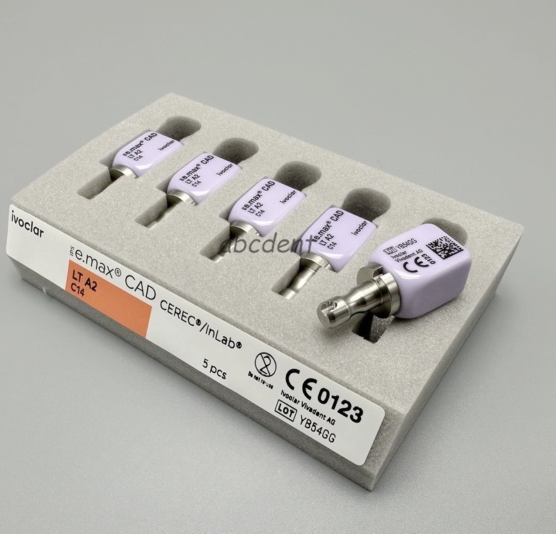 Dental Class Ceramic Blocks Cube Veneer LT HT A1 A2 A3 IPS C14 Emax CAD CEREC