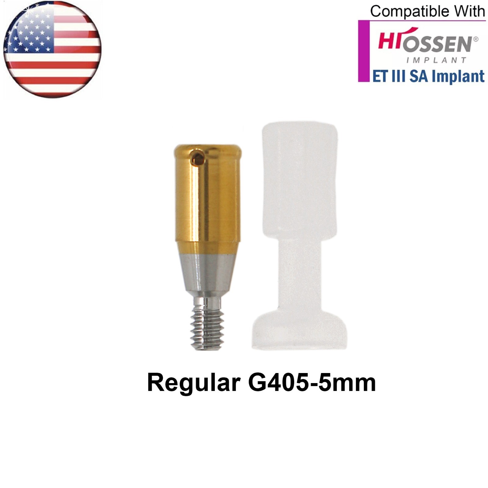 US Dental Locator Attachment Abutment for Hiossen ET III /Osstem/Snucone Regular