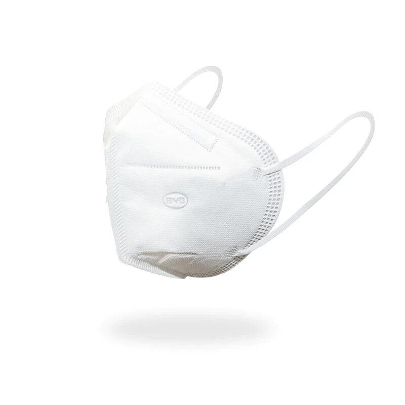 BYD KN95 50 Pack Face Masks 5-Ply Layer Respirator GB2626-2006 – 2023 Production