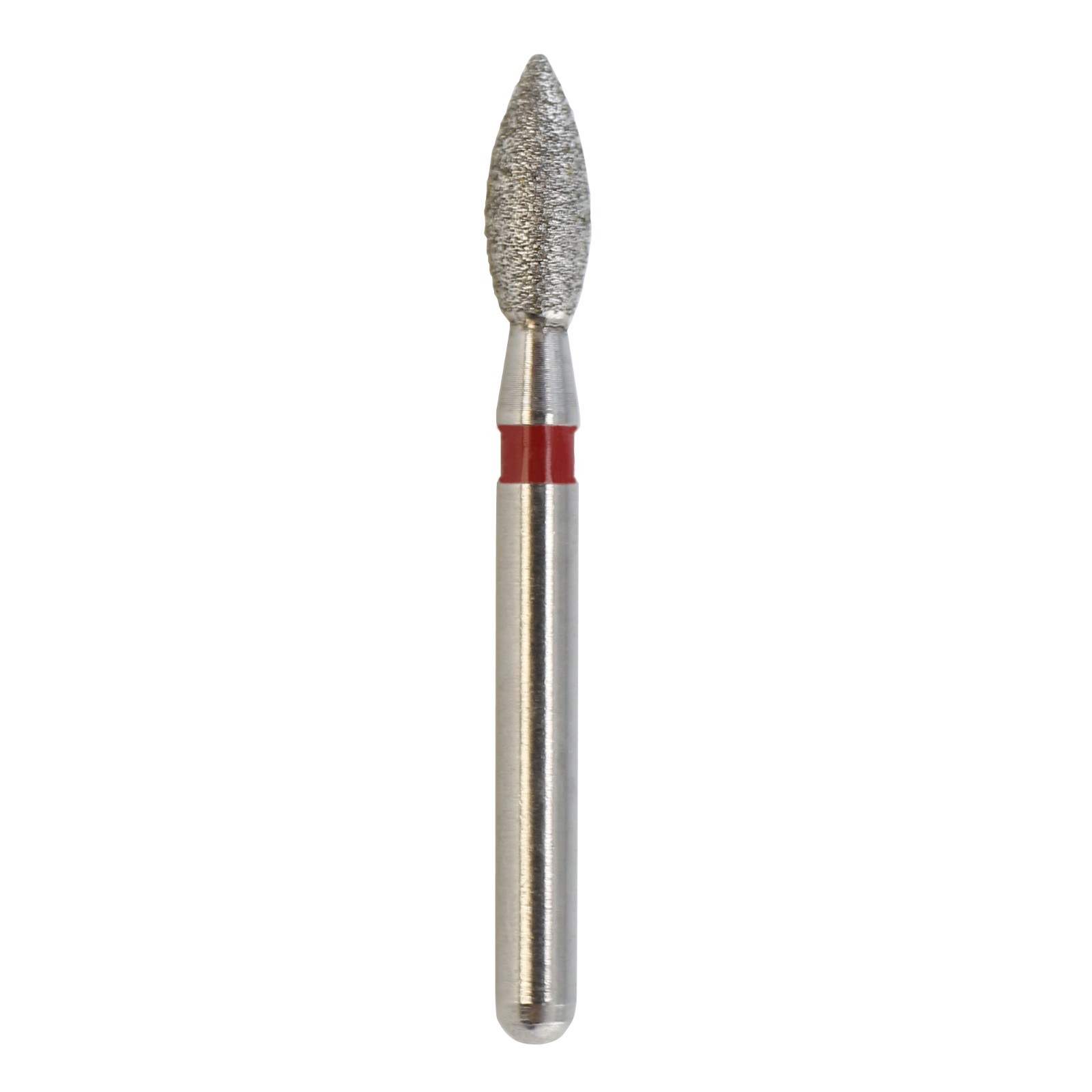 Multi-Use Dental Football Diamond FG Burs 368/020F Flame Fine Grit Red