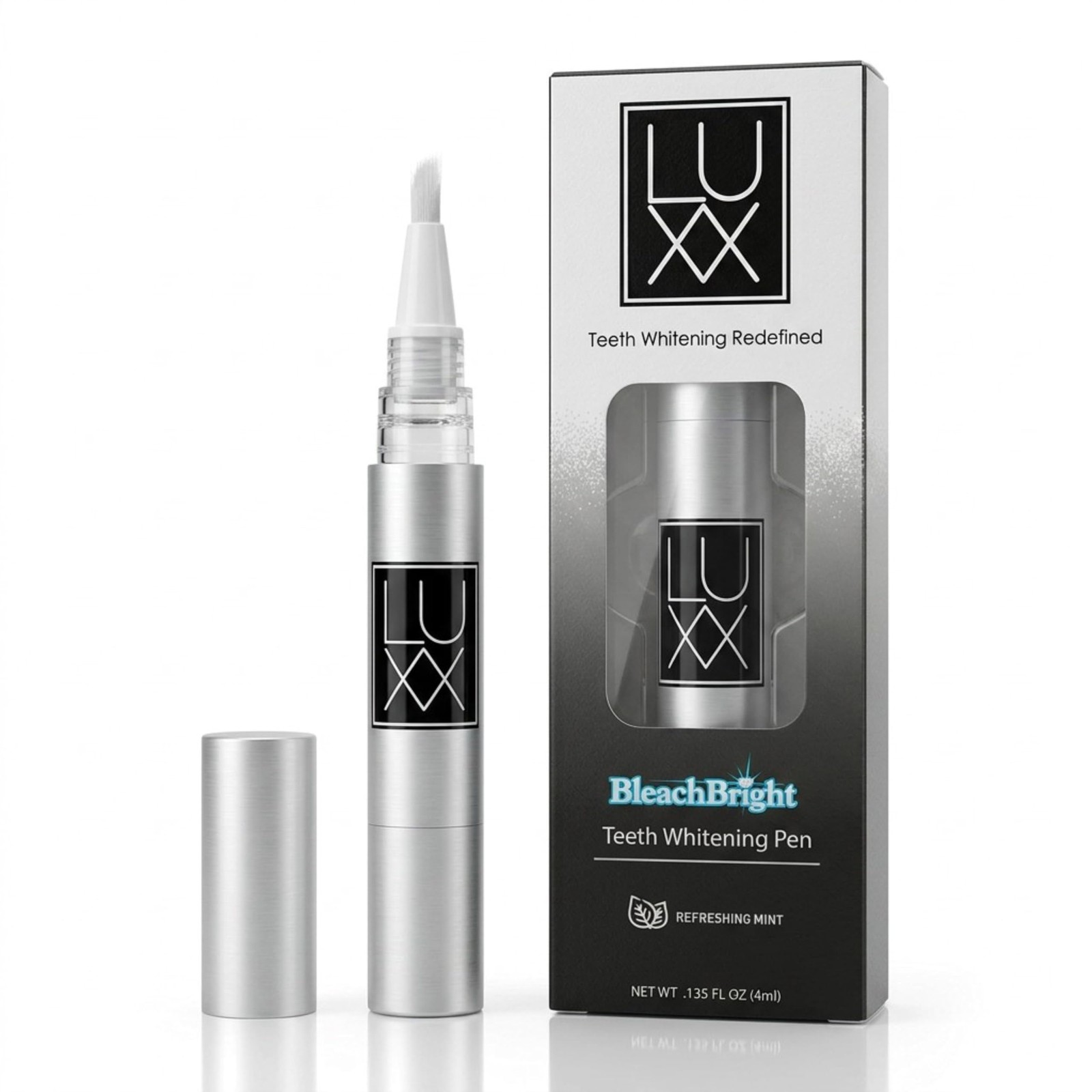 Teeth Whitening Pen Gel – 36% Carbamide Peroxide 1 Fl Oz (Pack of 1), Silver