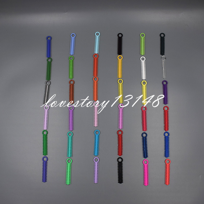1 Bag(1040 Pcs)Dental Orthodontic Elastic Ligature Tie Colorful Mixed 37 Colors