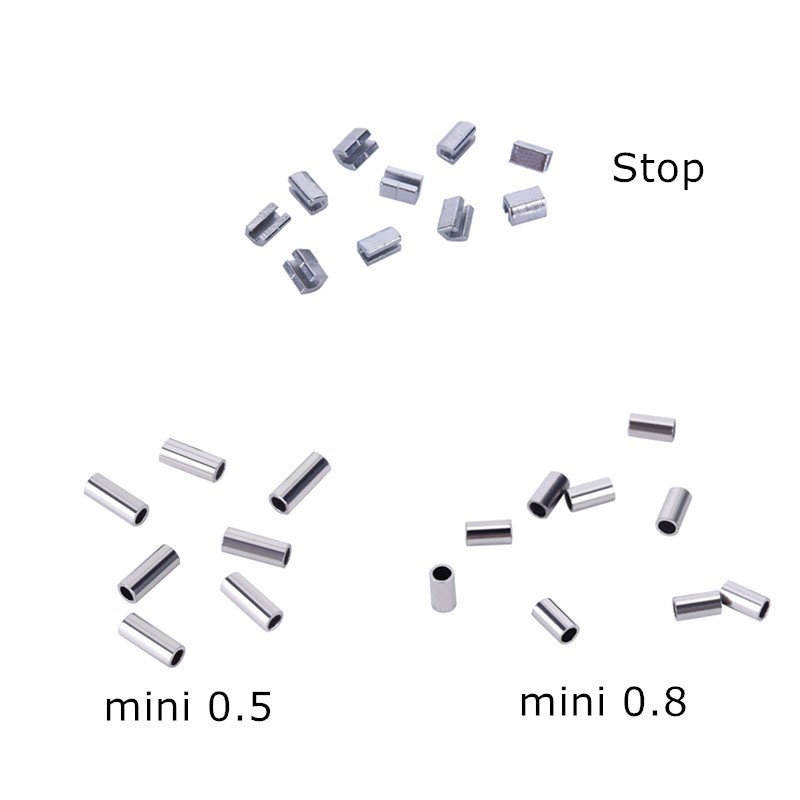 100X Dental Orthodontic Crimpable Hook Sliding Long Curved Short Stop Left/Right