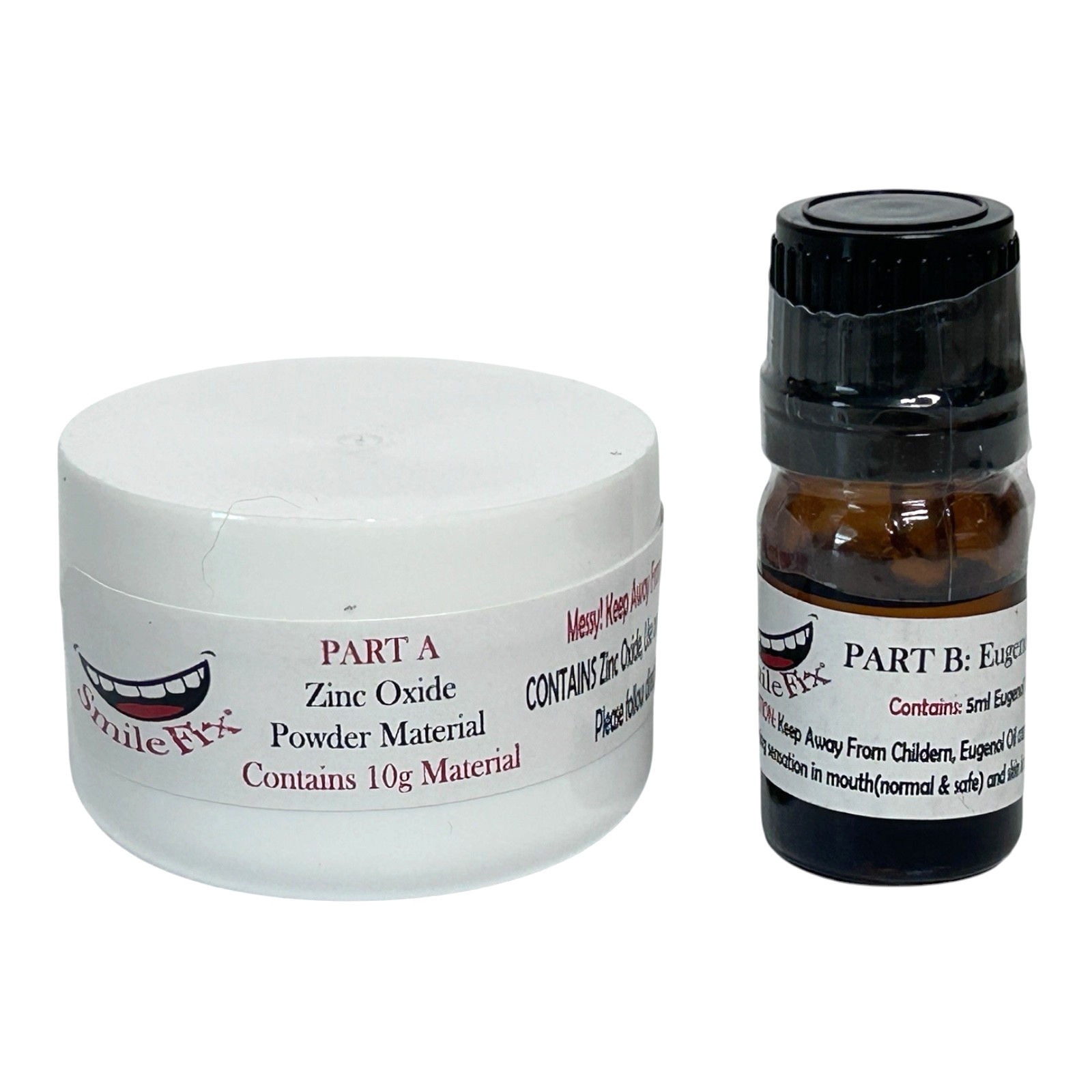 SmileFix Filling, Cap, Crown & Bridge Dental Repair Kit, Temporary Teeth Fix
