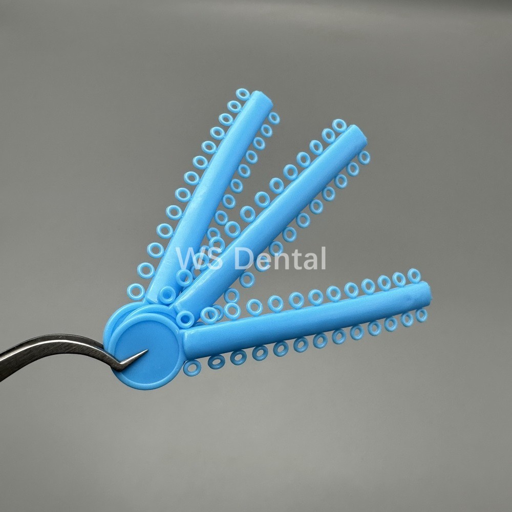 Dental Orthodontic Elastic Ligature Ties Rubber Bands for Brackets Brace 1 bag