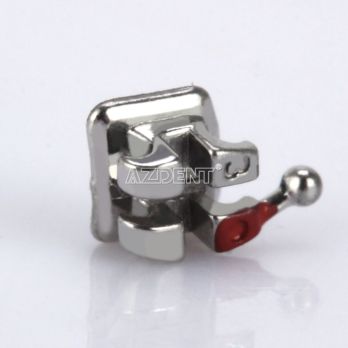 10 Boxes Dental Bracket Monoblock Orthodontic MIM Mini Roth.022 345 Hooks AZDENT