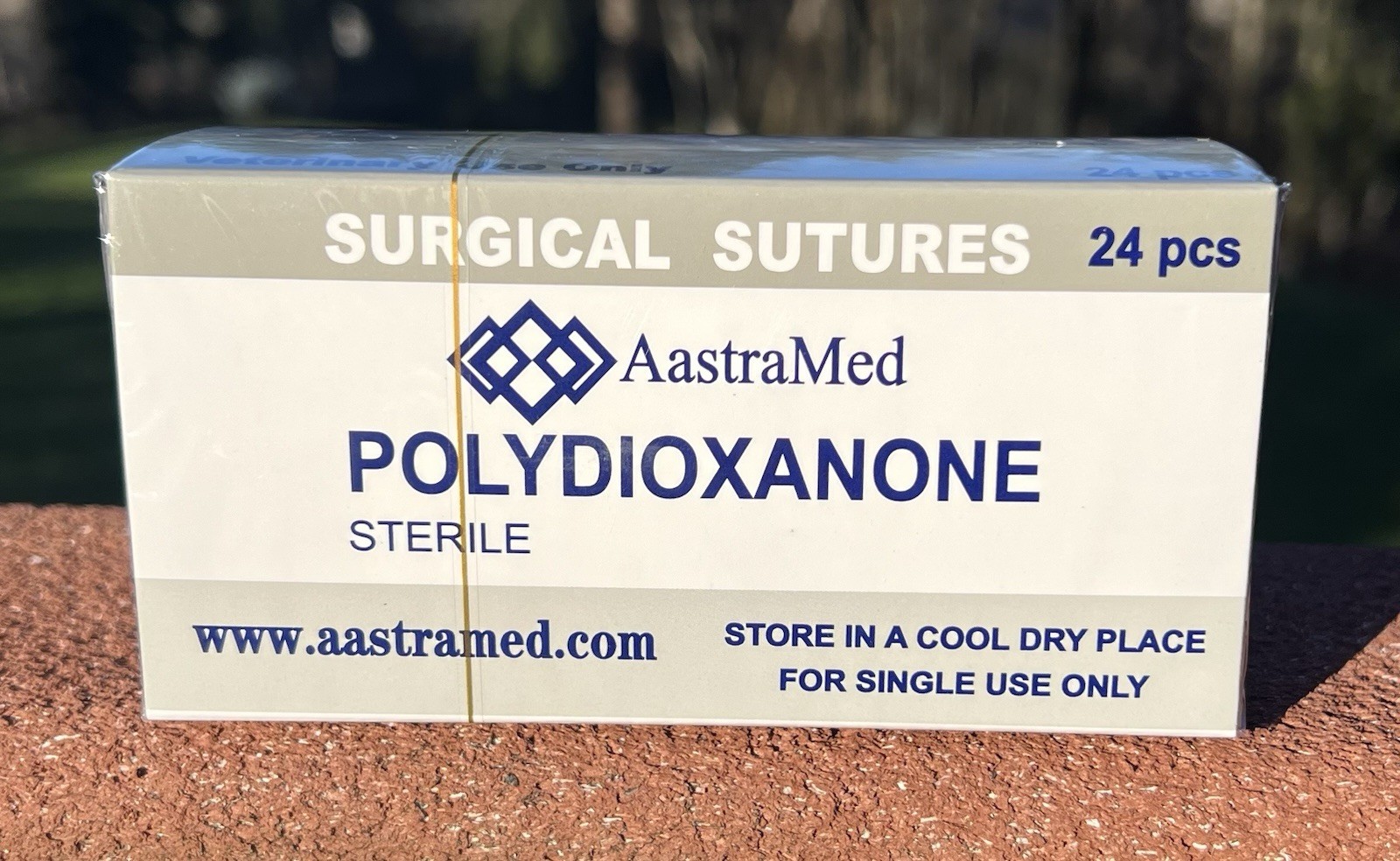 PDS PDO 2/0 Veterinary Suture 96ct Reverse Cutting, 3/8 Circ Surgical Dental