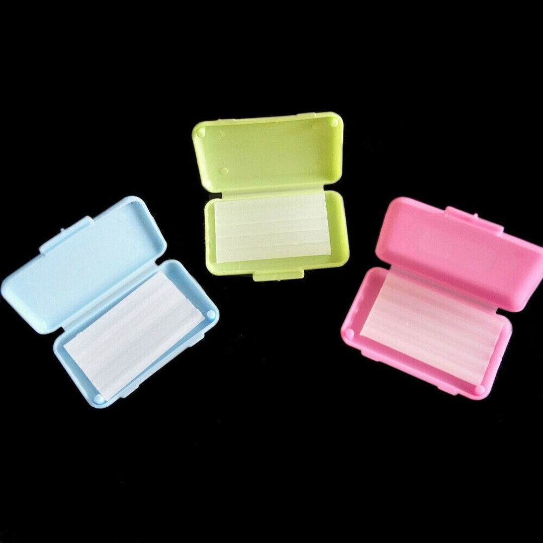 1 Box Dental Orthodontic Wax Brace Relief Protective Wax 5Pcs 3 Scents Optional